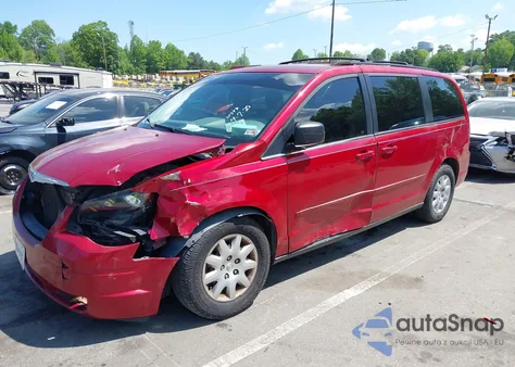 2010 Chrysler Town & Country Lx из США, поврежденный, VIN 2A4RR4DE5AR220231